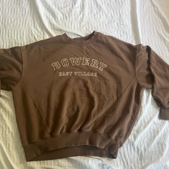 Brown Bowery East Village Sweatshirt - Picture 1 of 2